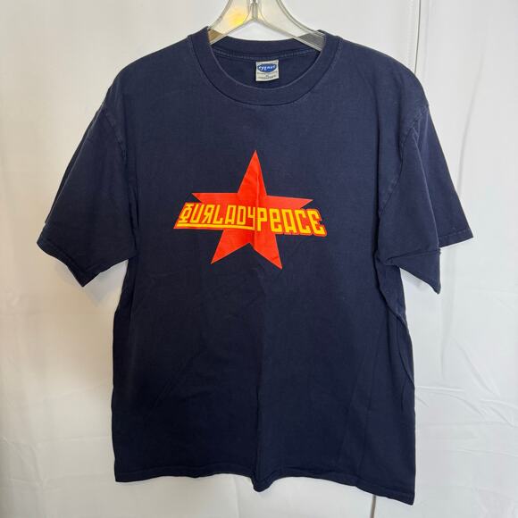 Our Lady Peace Vintage 90s Band T-Shirt XL Rock Tour Graphic Tee - Picture 1 of 6